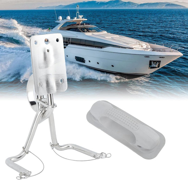 Quick Release Snap Inflatable Boat Insta-Lock Snap Davits Set w/Handle Pad AU