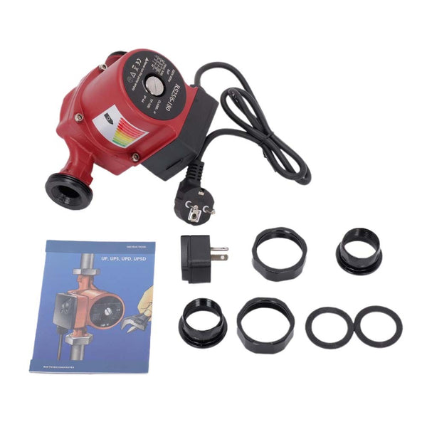 3 Speed Solar Hot Water Circulation Pump Booster Pump Low Noise 100W 50L/min