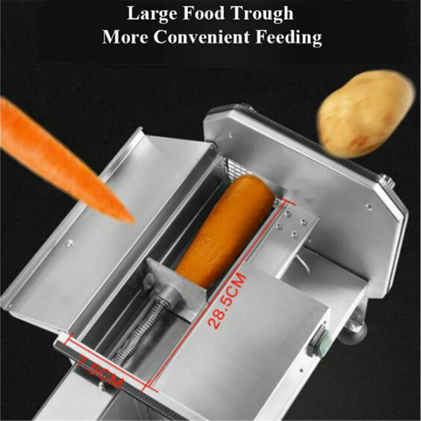 Electric Vegetable Fruit Dicer Commercial Cube Cutting Machine Stainless Steel