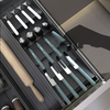 Kitchen Cabinet Drawer Cutlery Tray Utensil Organiser Insert Divider Storage AU