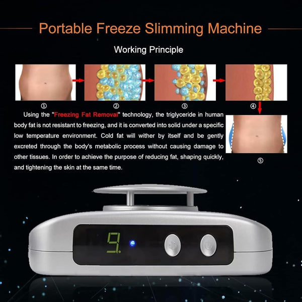 Fat Freezing Slimming Machine Body Shaping Instrument Weight Loss Cold Therapy