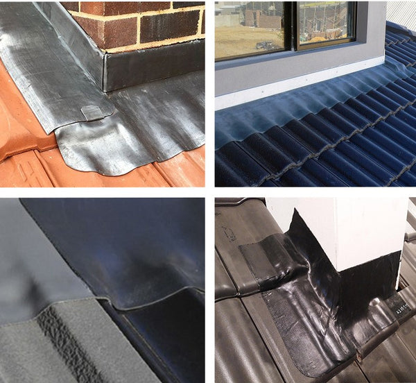 Roofing Flashing 5 Meters UV-Resistant Rubber Reinforced Aluminium Mesh Film AU