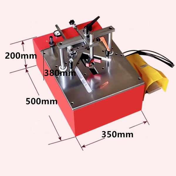 Pneumatic V Nailer Nail Picture Framing Frame Joiner Woodwork Foot Pedal Control