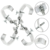 4Pcs Truss Clamp Stage Lighting Clamps Heavy Duty DJ Stage Lighting Hook Mount