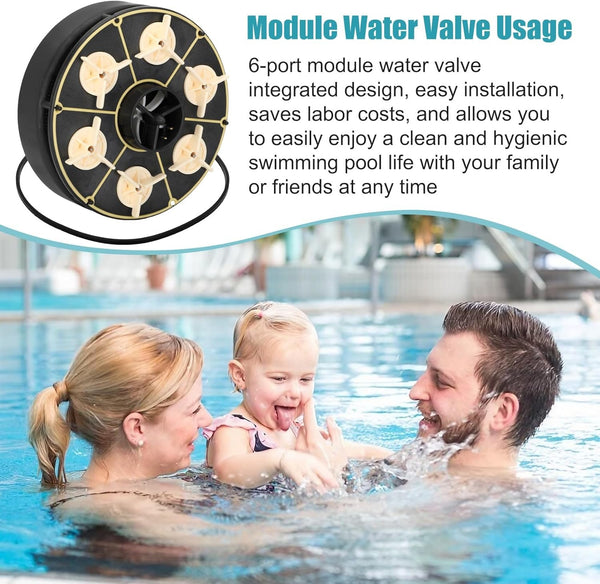 004-302-4408-00 6 Port Module Water Valve for Paramount Floor Pool Cleaning