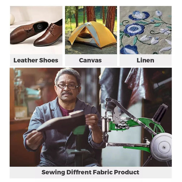 Hand Sewing Leather Cobbler Shoes Repair Machine Manual Patcher Cobbler Machine