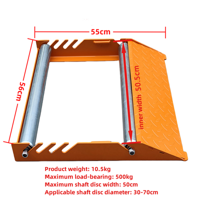 30-70cm Cable Stand Cable Roller Upgrade Cable Drum Dispenser 500KG Capacity