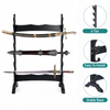 6 Tier Sword Stand Sword Display Stand Samurai Sword Katana Sword Set with Stand