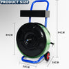 Strapping Dispenser Trolley Portable Plastic Strap Cart & Tray for 20cm Bundles