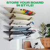 Wall Mount Surfboard Rack for Longboard Shortboard Wakeboard Kiteboard Snowboard