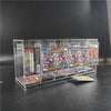 6 Slot Acrylic Pokemon TCG Premium Booster Pack Dispenser Stackable Design Clear