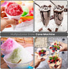200W Electric Ice Shaver Machine Snow Cone Machine  Acrylic Crushed Ice Maker