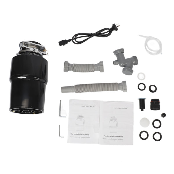 4000RPM Food Waste Sink Disposal Garbage Disposal for Kitchen Sinks 550W 2000ML