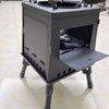 Wood Burning Camping Stove & Bag for Backpacking Outdoor Cooking Heating