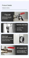 5L/h Water Distiller Purifier Machine Laboratory Auto Control Stainless Steel AU