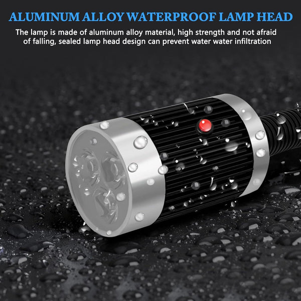 LED Workshop Light Magnetic Base 9W Work Lamp for Lathe CNC Drill Sewing Machine