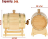 Wooden Barrel 5L 20L Wine Barrel Rum Keg Whiskey Tequila Bourbon Liquor Beer