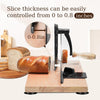 Manual Bread Slicer for Sourdough & Crusty Artisan Breads Adjustable Blade