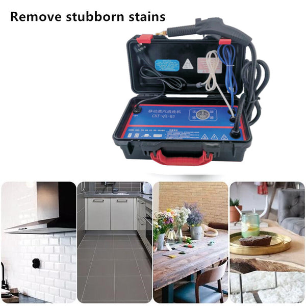 6 Gear Commercial & Home Steam Cleaner High Pressure Multi-Use Cleaning Machine