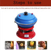 3.5L Electric Vibrating Tumbler Jewelry Polishing Machine Vibratory Rock Tumbler