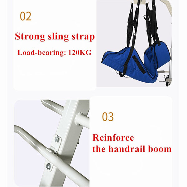 Electric Patient Transfer Lifter Machine Transfer Lifter For Elderly Disabled