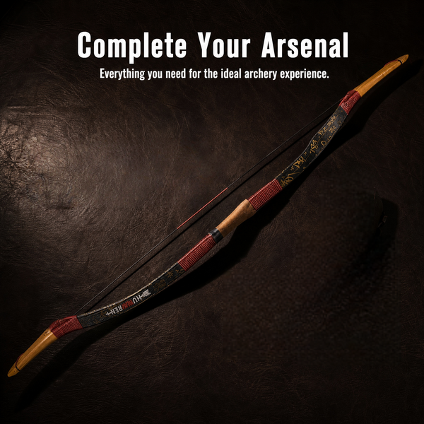 50lbs Recurve Bow and Arrow Set Traditional 50'' Archery Recurve Bow Hunting AU