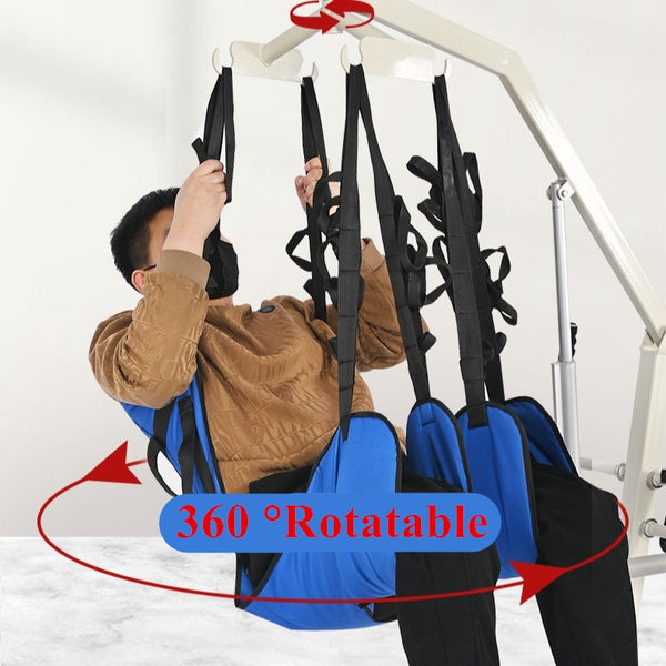 Electric Lifting Transfer Machine Patient Standing Assistance Moving Wheelchair