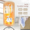 Clothes Dryer Warm Air Folding Drying Machine Compact Mini Dryer With Timing