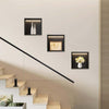 Stainless Steel Shower Niche 320x320mm Singel Shelf Wall-inserted Niche w/ Light