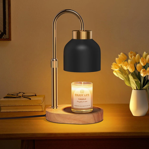 Aromatherapy Melting Wax Lamp Table Candle Warmer Lamp Dimmable Night Light Gift