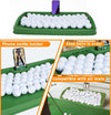 Golf Ball Tray with Cell Phone Holder Heavy Duty Golf Driving Range Ball Tray