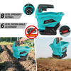Cordless Seed and Fertiliser Spreader Handheld Grass Seed Spreader Lawn Spreader