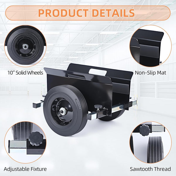 Panel Dolly 1100 lbs Drywall Door Cart Dolly Granite Slab Dolly 10 Inch Wheels