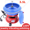 3.5L Electric Vibrating Tumbler Jewelry Polishing Machine Vibratory Rock Tumbler