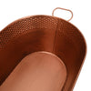 2pcs Beverage Tub Wine Champagne Bucket Cooler Drinks Cooler Vintage Copper AU