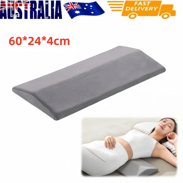 Memory Foam Pillow Back Support Pillow for Lower Back/Hip Pain Relief Scoliosis