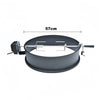 57cm Kettle Rotisserie Heavy-duty Electric Motor Charcoal Kettle Rotisserie Kit