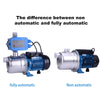 Water Pump High Pressure Automatic Pressure Control Booster Pump Stainless Steel