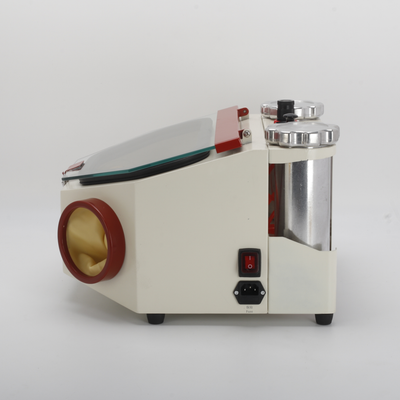 Twin-Pen Sandblaster With Led and Glass Window For Surface Treatment of Material