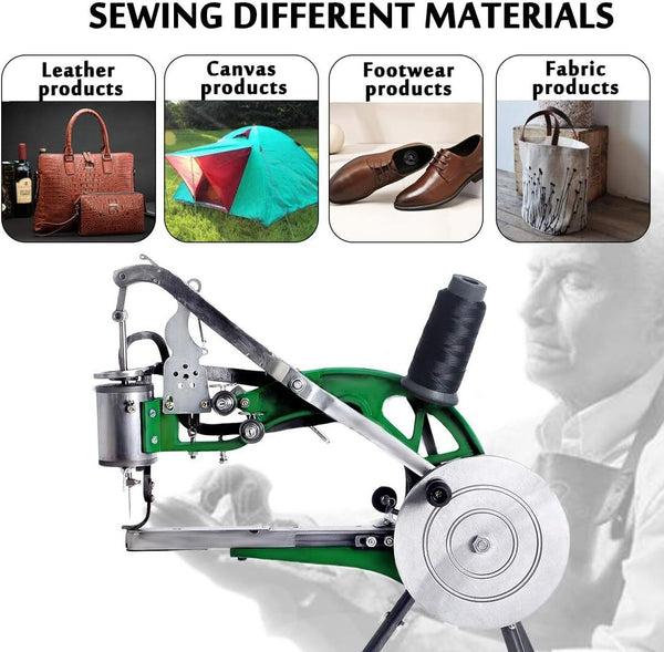 Hand Sewing Leather Cobbler Shoes Repair Machine Manual Patcher Cobbler Machine