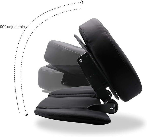 Massage Table Headrest Pillow Face Down Cradle Cushion Sleep Rest Kit Adjustable