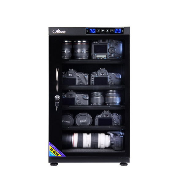 100L Digital Dehumidify Dry Cabinet Camera Lens Electronic Equipment Storage Box
