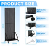 Mobile Pegboard Display Stand with 20 Hooks Jewelry Retail Pegboard Racks AU