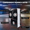 Wall Mount Boxing Punching Bag 6 Targets for Home Gym MMA Training Adjustable