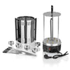 BBQ Machine Vertical Broiler Shawarma Spinning Grill for Rotisserie Family Party