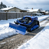 RC Petrol Lawn Mower with Snow Blade Tracked Mower & Snow Shovel 224cc 9HP AU