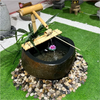 Bamboo Water Flow Ornaments Courtyard Water Circulation Bamboo Water Flow Device