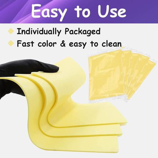 5/10PCS Tattoo Practice Fake Skin A4 3mm Thick  Reusable Silicone Double Sided