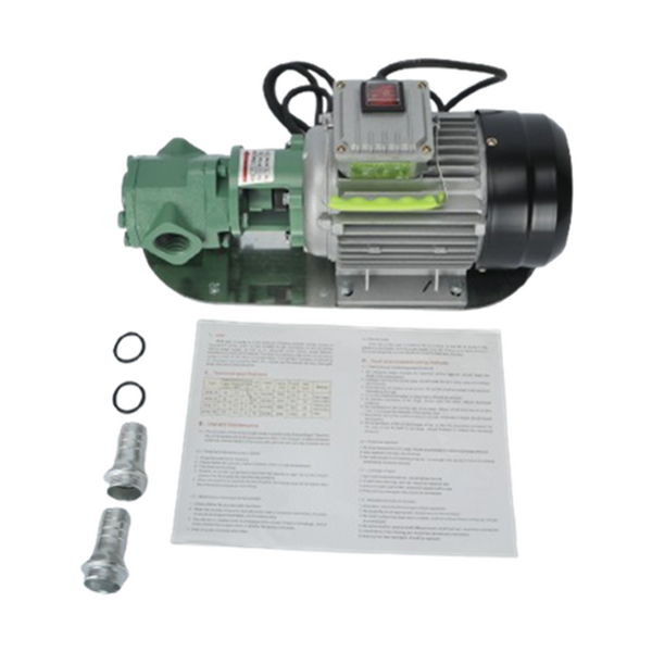 Heavy Duty 220V Diesel Biodiesel Oil Fuel Gear Transfer Pump 75L/min 750W