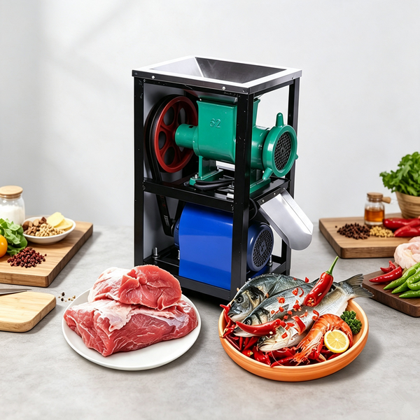 Electric Meat Grinder 4kw Chicken Fish Bone Shredder Vegetables Feed Crusher